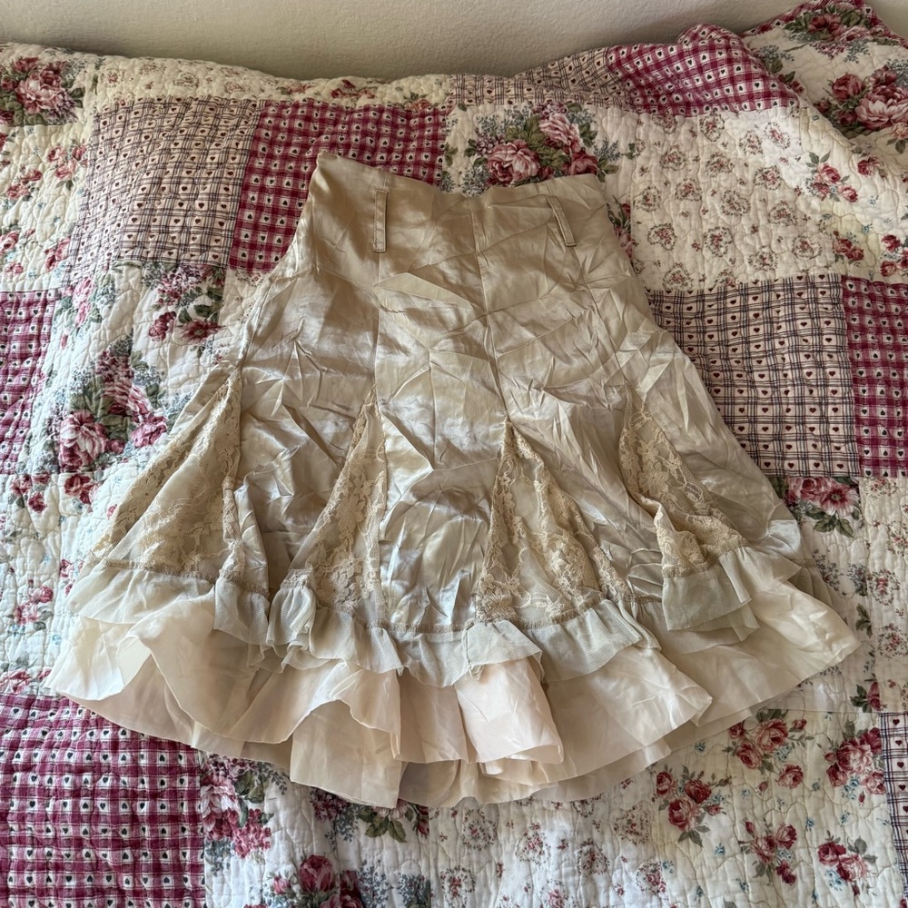 Elegant Cream Skirt